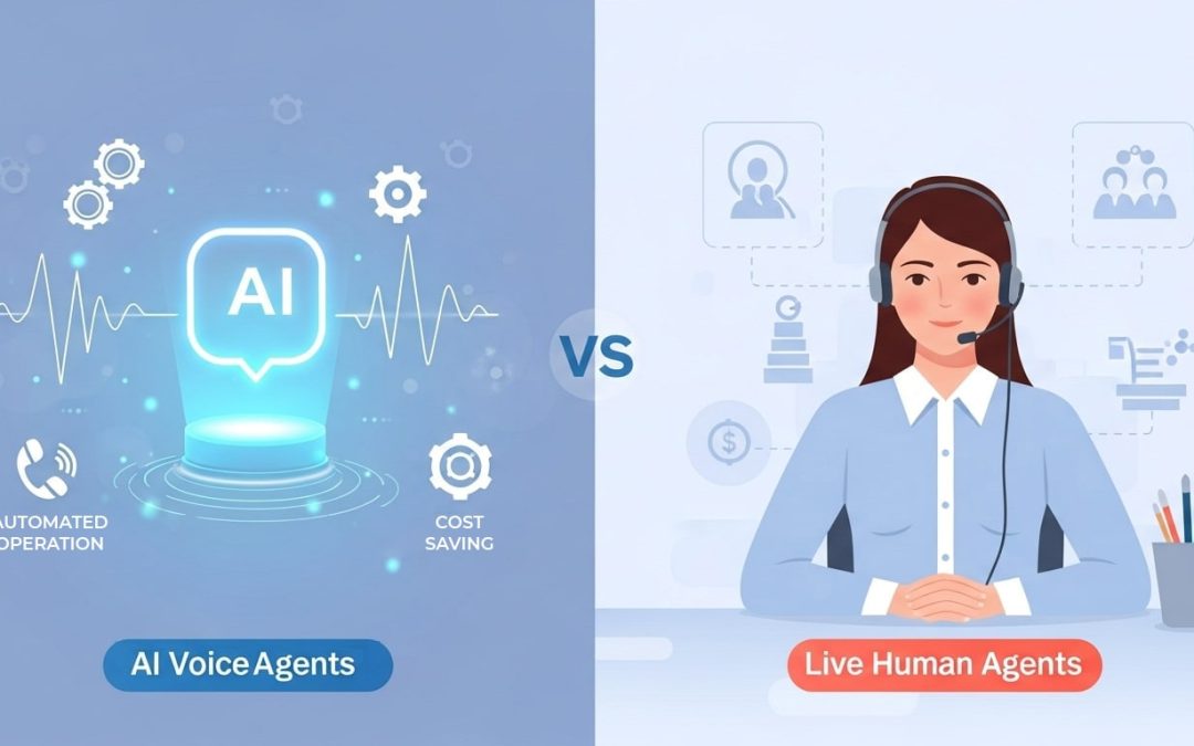 AI Voice Agents vs Live Agents: Which is Best for Your Business?